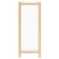 vidaXL Mueble zapatero madera contrachapada blanco 57,5x33x80 cm
