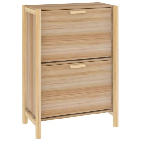 vidaXL Mueble zapatero madera contrachapada 57,5x33x80 cm