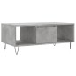 vidaXL Mesa de centro madera contrachapada gris hormigón 90x50x36,5 cm vidaXL Mesa de centro madera contrachapada gris hormigón 90x50x36,5 cm
