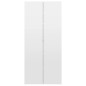 vidaXL Mueble zapatero contrachapada blanco brillo 80x35,5x180 cm vidaXL Mueble zapatero contrachapada blanco brillo 80x35,5x180 cm