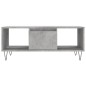vidaXL Mesa de centro madera contrachapada gris hormigón 90x50x36,5 cm vidaXL Mesa de centro madera contrachapada gris hormigón 90x50x36,5 cm