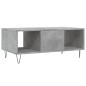 vidaXL Mesa de centro madera contrachapada gris hormigón 90x50x36,5 cm vidaXL Mesa de centro madera contrachapada gris hormigón 90x50x36,5 cm