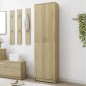 vidaXL Armario pasillo contrachapada color roble 55x25x189 cm vidaXL Armario pasillo contrachapada color roble 55x25x189 cm
