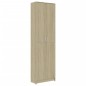 vidaXL Armario pasillo contrachapada color roble 55x25x189 cm vidaXL Armario pasillo contrachapada color roble 55x25x189 cm