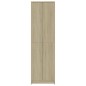 vidaXL Armario pasillo contrachapada color roble 55x25x189 cm vidaXL Armario pasillo contrachapada color roble 55x25x189 cm