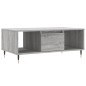 vidaXL Mesa de centro madera contrachapada gris Sonoma 90x50x36,5 cm vidaXL Mesa de centro madera contrachapada gris Sonoma 90x50x36,5 cm
