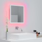 vidaXL Espejo de baño LED acrílico blanco 40x8,5x37 cm vidaXL Espejo de baño LED acrílico blanco 40x8,5x37 cm