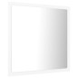 vidaXL Espejo de baño LED acrílico blanco 40x8,5x37 cm vidaXL Espejo de baño LED acrílico blanco 40x8,5x37 cm