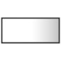 vidaXL Espejo de baño LED acrílico gris brillo 90x8,5x37 cm vidaXL Espejo de baño LED acrílico gris brillo 90x8,5x37 cm
