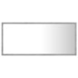 vidaXL Espejo de baño LED acrílico gris hormigón 90x8,5x37 cm vidaXL Espejo de baño LED acrílico gris hormigón 90x8,5x37 cm