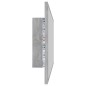 vidaXL Espejo de baño LED acrílico gris hormigón 90x8,5x37 cm vidaXL Espejo de baño LED acrílico gris hormigón 90x8,5x37 cm
