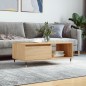 vidaXL Mesa de centro madera contrachapada roble Sonoma 90x50x36,5 cm vidaXL Mesa de centro madera contrachapada roble Sonoma 90x50x36,5 cm