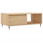 vidaXL Mesa de centro madera contrachapada roble Sonoma 90x50x36,5 cm vidaXL Mesa de centro madera contrachapada roble Sonoma 90x50x36,5 cm