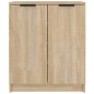 vidaXL Mueble zapatero madera contrachapada roble sonoma 59x35x70 cm vidaXL Mueble zapatero madera contrachapada roble sonoma 59x35x70 cm