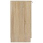 vidaXL Mueble zapatero madera contrachapada roble sonoma 59x35x70 cm vidaXL Mueble zapatero madera contrachapada roble sonoma 59x35x70 cm
