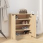 vidaXL Mueble zapatero madera contrachapada roble sonoma 59x35x70 cm vidaXL Mueble zapatero madera contrachapada roble sonoma 59x35x70 cm