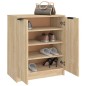 vidaXL Mueble zapatero madera contrachapada roble sonoma 59x35x70 cm vidaXL Mueble zapatero madera contrachapada roble sonoma 59x35x70 cm