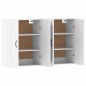 vidaXL Armarios de pared 2 uds madera de ingeniería blanco vidaXL Armarios de pared 2 uds madera de ingeniería blanco