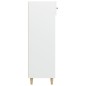 vidaXL Mueble zapatero de madera contrachapada blanco 60x35x105 cm vidaXL Mueble zapatero de madera contrachapada blanco 60x35x105 cm