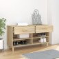 vidaXL Mueble zapatero madera contrachapada roble Sonoma 102x35x55 cm vidaXL Mueble zapatero madera contrachapada roble Sonoma 102x35x55 cm