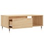 vidaXL Mesa de centro madera contrachapada roble Sonoma 90x50x36,5 cm vidaXL Mesa de centro madera contrachapada roble Sonoma 90x50x36,5 cm