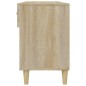 vidaXL Mueble zapatero madera contrachapada roble Sonoma 102x35x55 cm vidaXL Mueble zapatero madera contrachapada roble Sonoma 102x35x55 cm