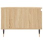 vidaXL Mesa de centro madera contrachapada roble Sonoma 90x50x36,5 cm vidaXL Mesa de centro madera contrachapada roble Sonoma 90x50x36,5 cm