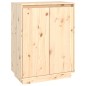 vidaXL Armario zapatero de madera maciza de pino 60x35x80 cm vidaXL Armario zapatero de madera maciza de pino 60x35x80 cm