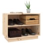 vidaXL Armario zapatero de madera maciza de pino 60x34x45 cm vidaXL Armario zapatero de madera maciza de pino 60x34x45 cm