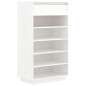 vidaXL Armario zapatero de madera maciza de pino 60x34x105 cm vidaXL Armario zapatero de madera maciza de pino 60x34x105 cm
