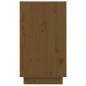 vidaXL Mueble zapatero de madera maciza pino marrón miel 110x34x61 cm vidaXL Mueble zapatero de madera maciza pino marrón miel 110x34x61 cm