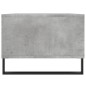 vidaXL Mesa de centro madera contrachapada gris hormigón 90x50x36,5 cm vidaXL Mesa de centro madera contrachapada gris hormigón 90x50x36,5 cm