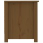 vidaXL Armario zapatero madera maciza pino marrón miel 110x38x45,5cm vidaXL Armario zapatero madera maciza pino marrón miel 110x38x45,5cm