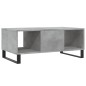 vidaXL Mesa de centro madera contrachapada gris hormigón 90x50x36,5 cm vidaXL Mesa de centro madera contrachapada gris hormigón 90x50x36,5 cm