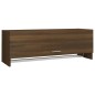 vidaXL Armario madera contrachapada roble marrón 100x32,5x35 cm vidaXL Armario madera contrachapada roble marrón 100x32,5x35 cm