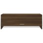 vidaXL Armario madera contrachapada roble marrón 100x32,5x35 cm vidaXL Armario madera contrachapada roble marrón 100x32,5x35 cm