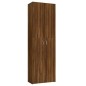 vidaXL Armario de oficina contrachapado roble marrón 60x32x190 cm vidaXL Armario de oficina contrachapado roble marrón 60x32x190 cm