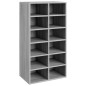 vidaXL Mueble zapatero madera contrachapada gris Sonoma 54x34x100,5 cm vidaXL Mueble zapatero madera contrachapada gris Sonoma 54x34x100,5 cm