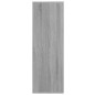 vidaXL Mueble zapatero madera contrachapada gris Sonoma 54x34x100,5 cm vidaXL Mueble zapatero madera contrachapada gris Sonoma 54x34x100,5 cm