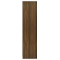 vidaXL Armario con cajones contrachapado roble marrón 50x50x200 cm vidaXL Armario con cajones contrachapado roble marrón 50x50x200 cm