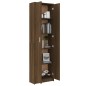 vidaXL Armario pasillo madera contrachapada roble marrón 55x25x189cm vidaXL Armario pasillo madera contrachapada roble marrón 55x25x189cm