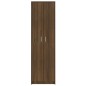 vidaXL Armario pasillo madera contrachapada roble marrón 55x25x189cm vidaXL Armario pasillo madera contrachapada roble marrón 55x25x189cm