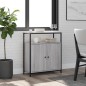 vidaXL Aparador de madera de ingeniería gris Sonoma 70x30x80 cm vidaXL Aparador de madera de ingeniería gris Sonoma 70x30x80 cm