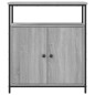 vidaXL Aparador de madera de ingeniería gris Sonoma 70x30x80 cm vidaXL Aparador de madera de ingeniería gris Sonoma 70x30x80 cm
