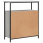 vidaXL Aparador de madera de ingeniería gris Sonoma 70x30x80 cm vidaXL Aparador de madera de ingeniería gris Sonoma 70x30x80 cm