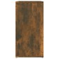 vidaXL Mueble zapatero madera contrachapada roble ahumado 60x35x70 cm vidaXL Mueble zapatero madera contrachapada roble ahumado 60x35x70 cm