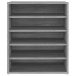 vidaXL Zapatero de madera contrachapada gris Sonoma 60x35x70 cm vidaXL Zapatero de madera contrachapada gris Sonoma 60x35x70 cm