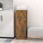 vidaXL Mueble zapatero madera contrachapada roble ahumado 32x35x92 cm vidaXL Mueble zapatero madera contrachapada roble ahumado 32x35x92 cm