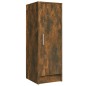 vidaXL Mueble zapatero madera contrachapada roble ahumado 32x35x92 cm vidaXL Mueble zapatero madera contrachapada roble ahumado 32x35x92 cm