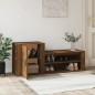 vidaXL Mueble zapatero madera contrachapada roble marrón 130x35x54 cm vidaXL Mueble zapatero madera contrachapada roble marrón 130x35x54 cm